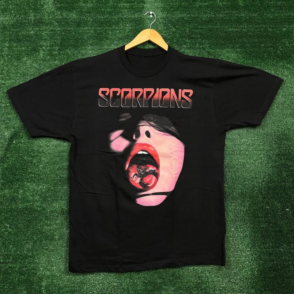 Scorpions Savage Amusement Album Heavy Metal Band T-Shirt Size Extra Large